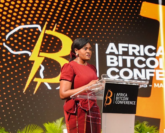 Dr Farida at Africa Bitcoin Conference